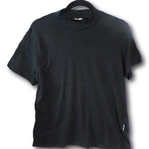 Cheap Monday Black High Neck T Shirt Size: L